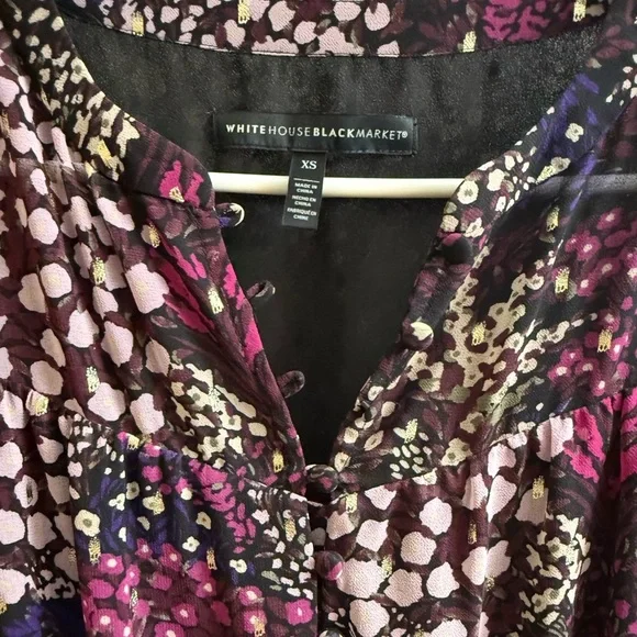 White House Black Market Multicolor Dress Size XS - Picture 5 of 5